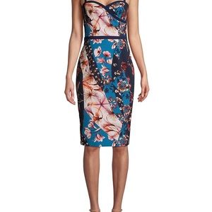 Black Halo Daria Floral Dress
